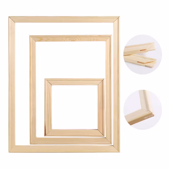 Manufacturers A3 Wooden Stretcher Bars for Canvas Inner Frame